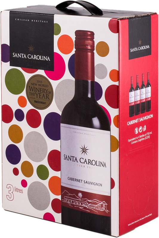 Santa Carolina Cabernet Sauvignon -3000ml - Rayzr's Cellar